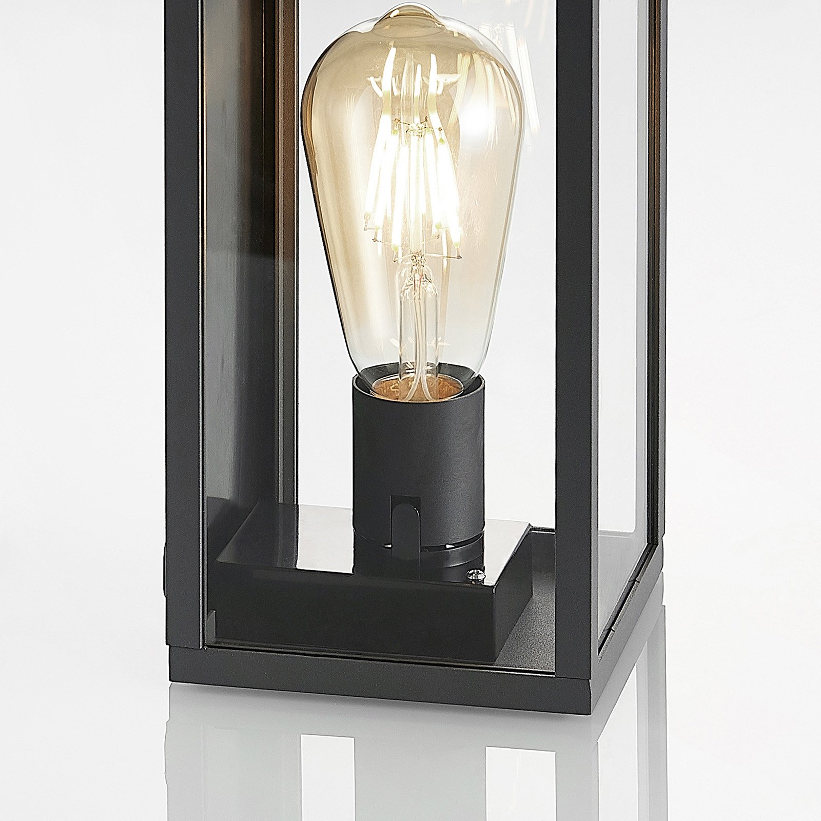 Filimon Outdoor Wall Lamp Dark Grey - Lindby