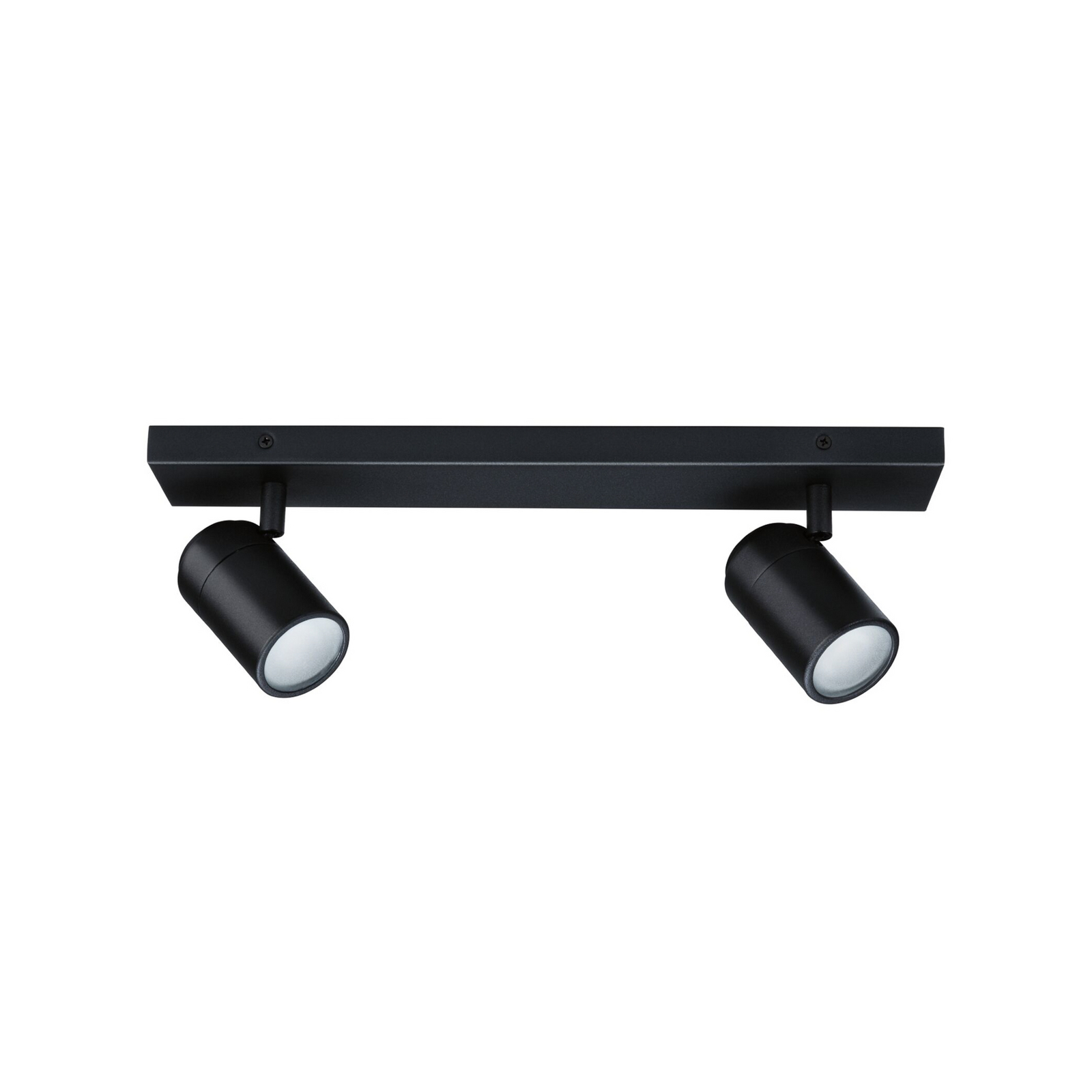 Zyli 2 Ceiling Light IP44 dimmable Matt Black - Paulmann