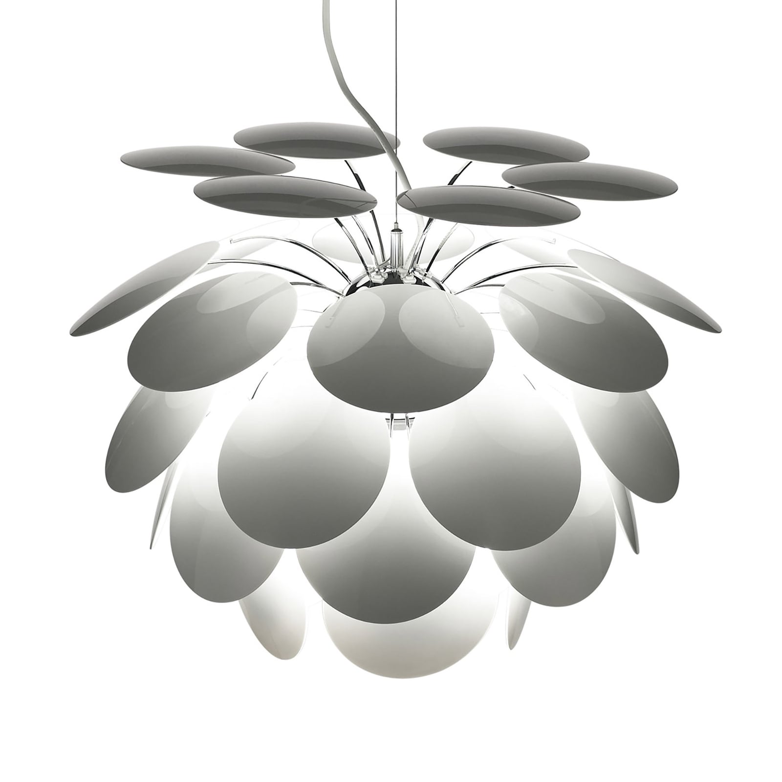 Závesné svietidlo Discocó Ø 88 cm, biela – MARSET