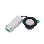 Eco R 68 Projetor LED de encastrar, branco, Ø 9 cm, metal, IP65, CCT