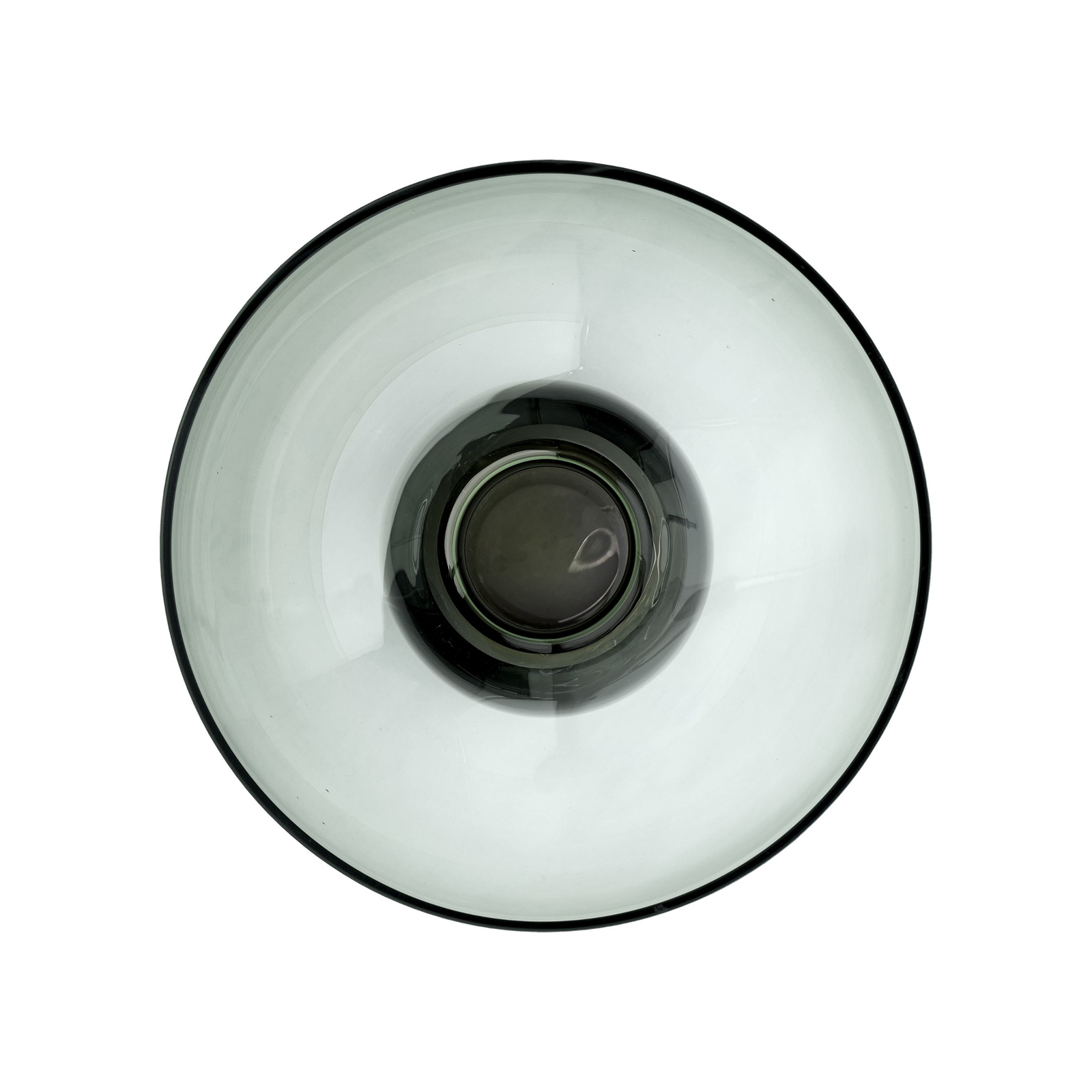Torus Vase Ø25 Schwarz/Forest - AYTM