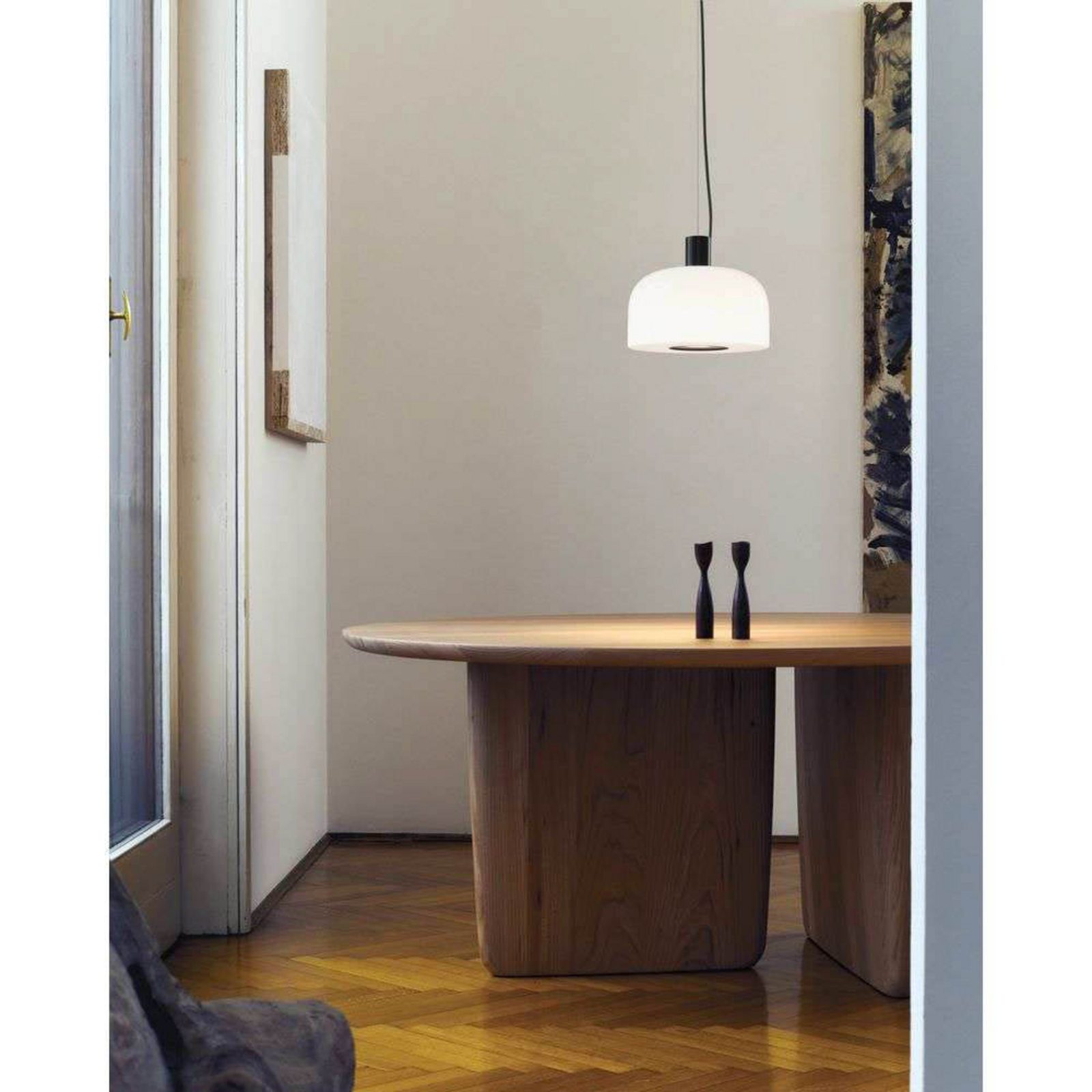Bellhop Verre S1 Suspension White - Flos