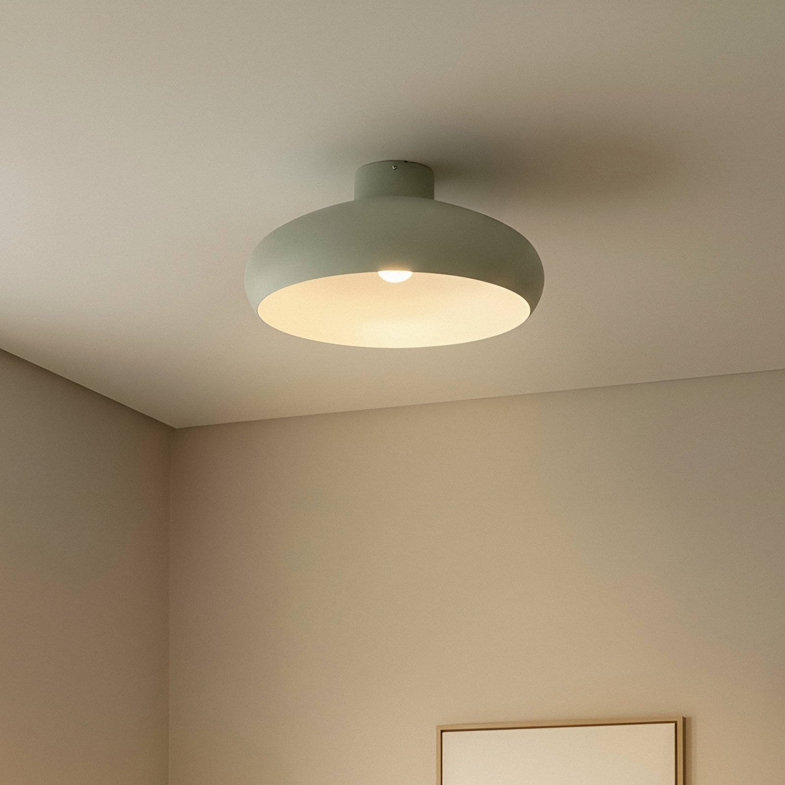 Elover Taklampe Lyse Grønn - Lindby