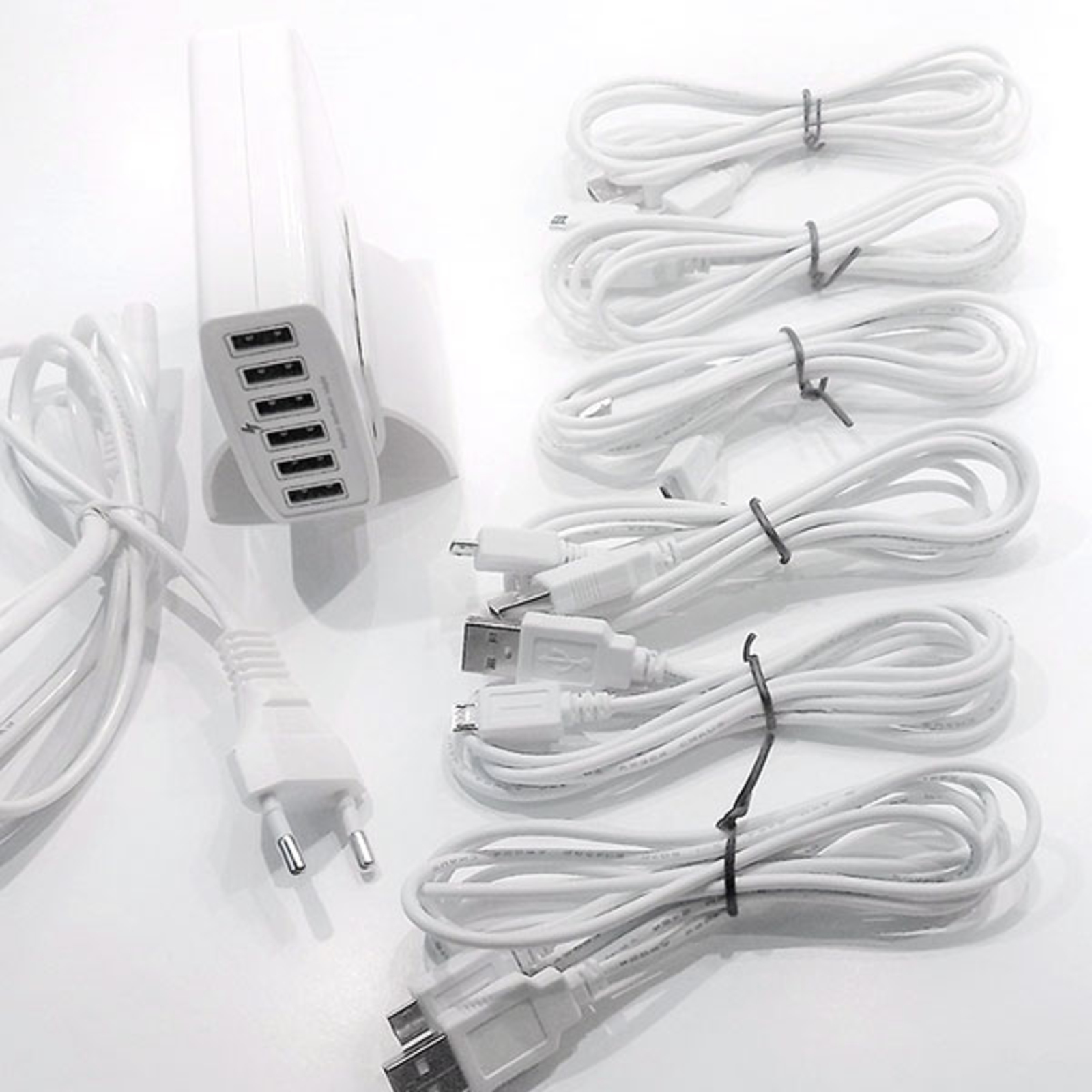 ALMA LIGHT BARCELONA 6xUSB charger - Patio LED decorative outdoor light, plastic