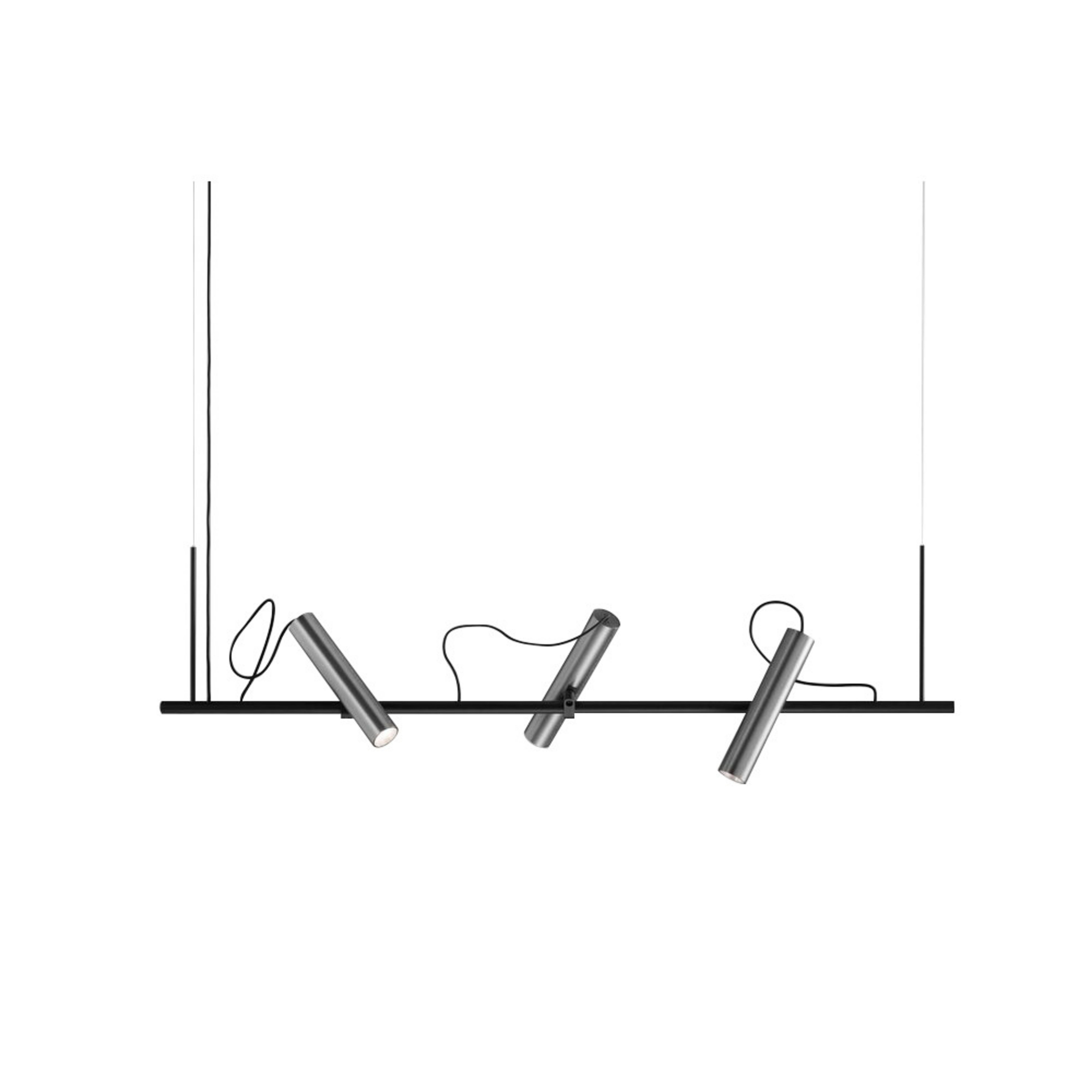 Spirit S1000 Lampa Wisząca 2700K Black/Titanium - LIGHT-POINT