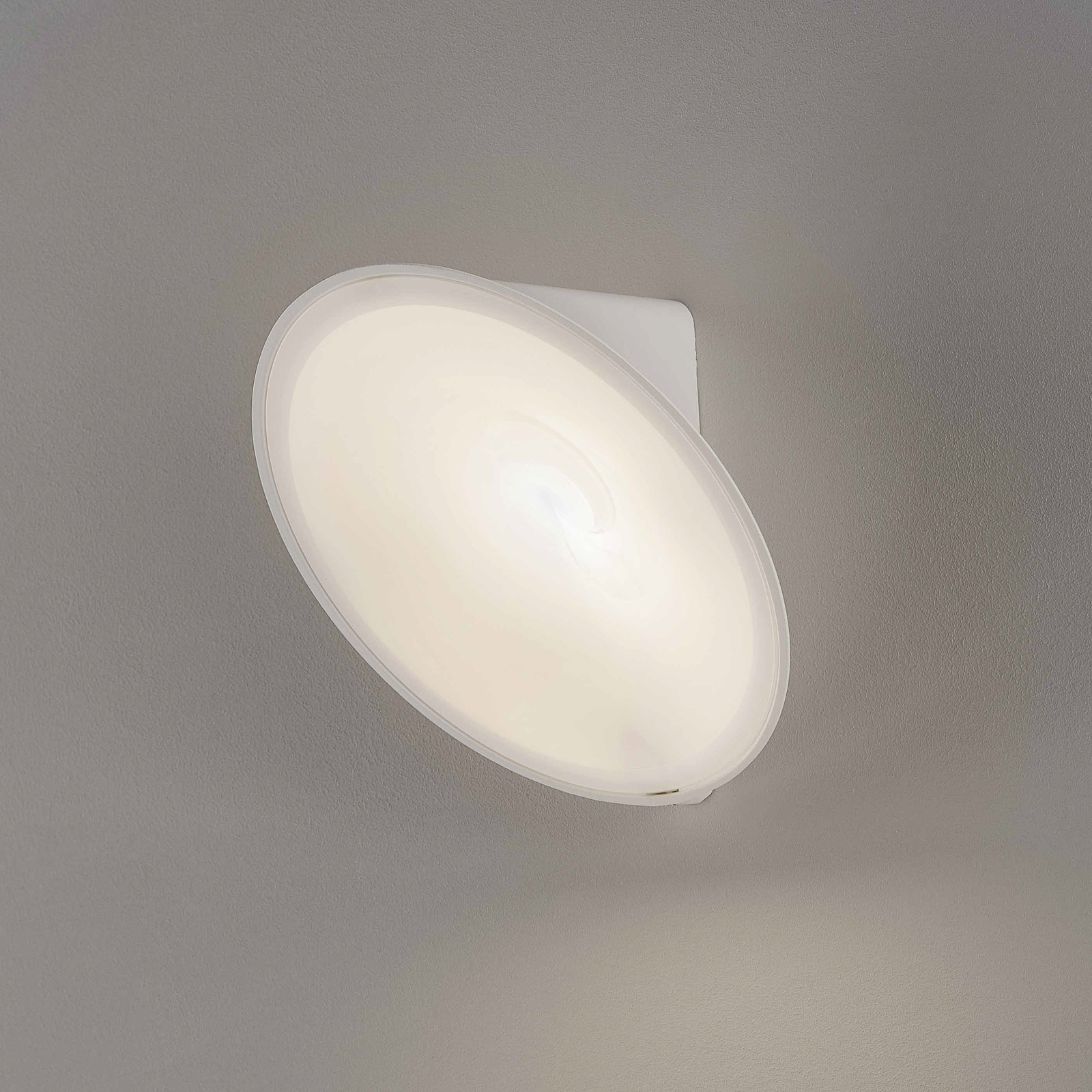 Axolight Orchid LED-vägglampa, vit