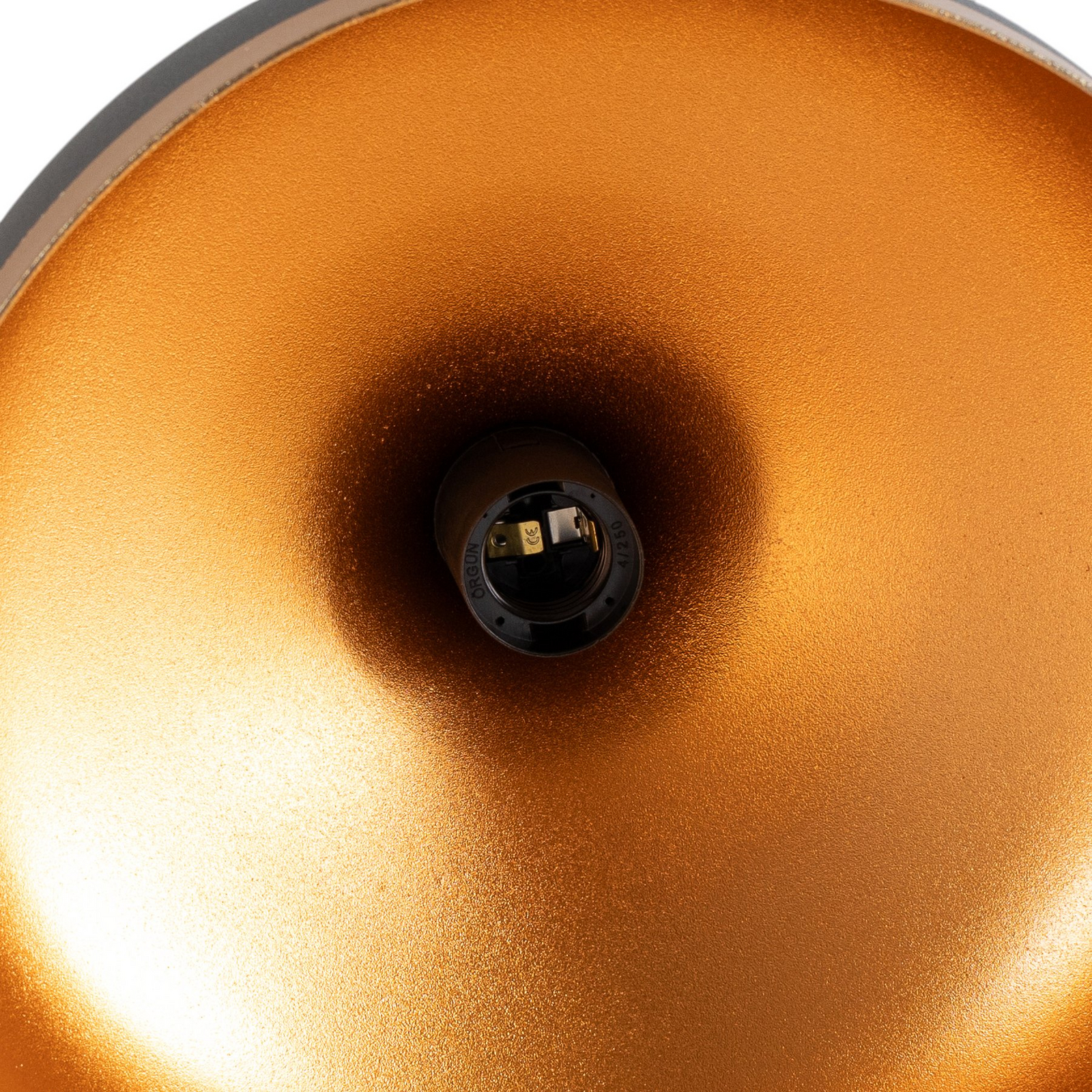 Lampada a sospensione Sivani MR-826, nero/oro, metallo, Ø 30 cm