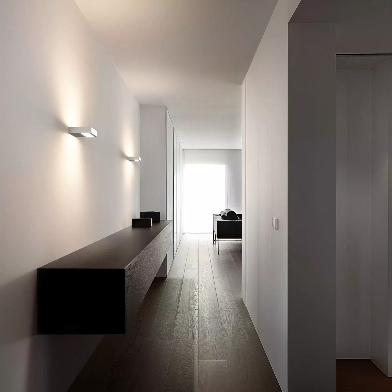 LED-Wandleuchte Regolo, weiß, 31 cm, up/down, 38 W, 930 LED-Wandleuchte Regolo, weiß, 31 cm, up/down, 38 W, 930