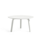 Bella-sohvapöytä, valkoinen, Ø60 x H32 cm, tammi - HAY