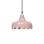 PR Home Lampă suspendată Wells Small, roz/auriu, Ø 24 cm, priză la priză