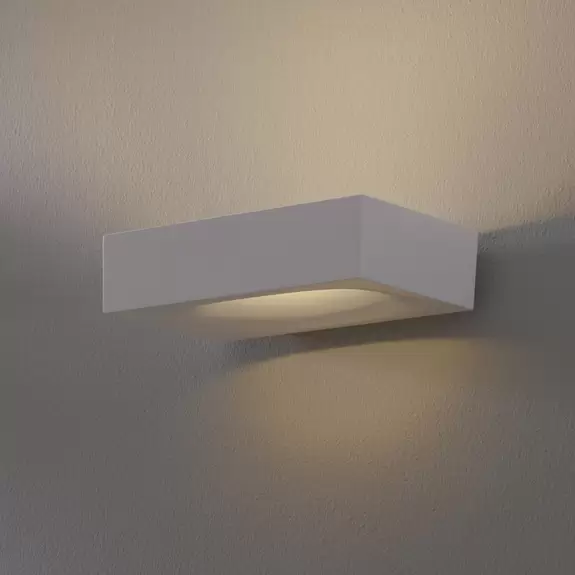 Lampenwelt Artemide Melete - weiße LED-Wandleuchte, 2.700 K