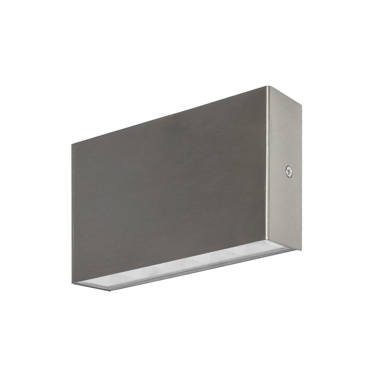 Arcchio LED-Außenwandlampe Karline, 1060 lm, Edelstahl, IP65