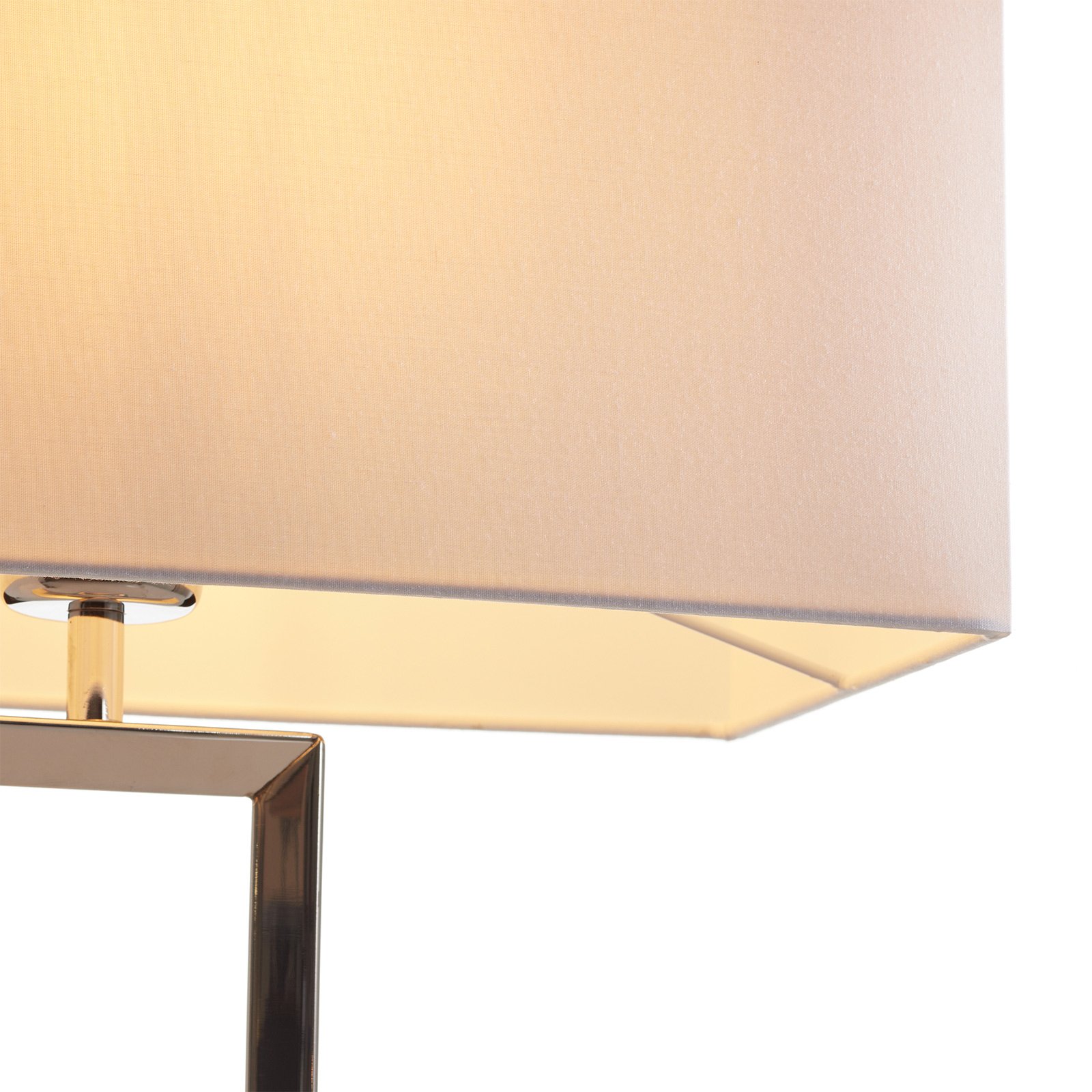 Helestra Enna 2 lampada da tavolo, tessuto, 53 cm