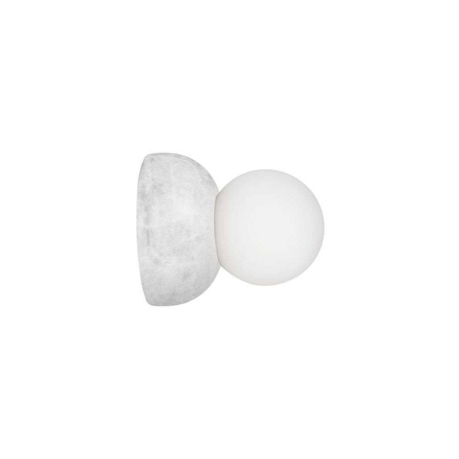 Globen Lighting Wandleuchte Torrano, weiß, Ø 13 cm, IP44