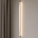 Lucande LED-Wandleuchte Kinsley, 90 cm, nickel, dimmbar, CCT