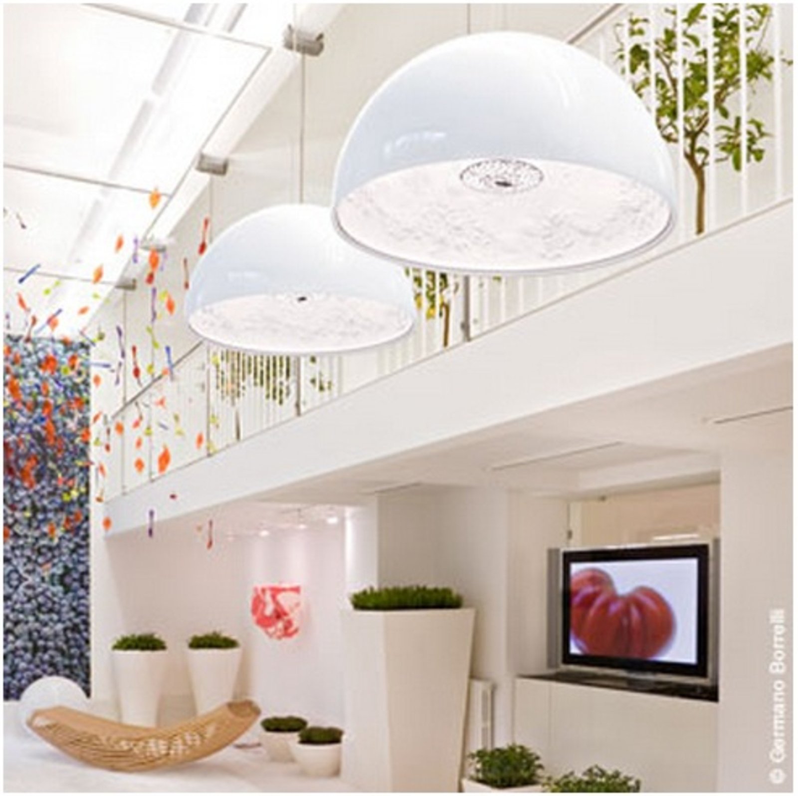 Skygarden P1 Lustră Pendul White - Flos