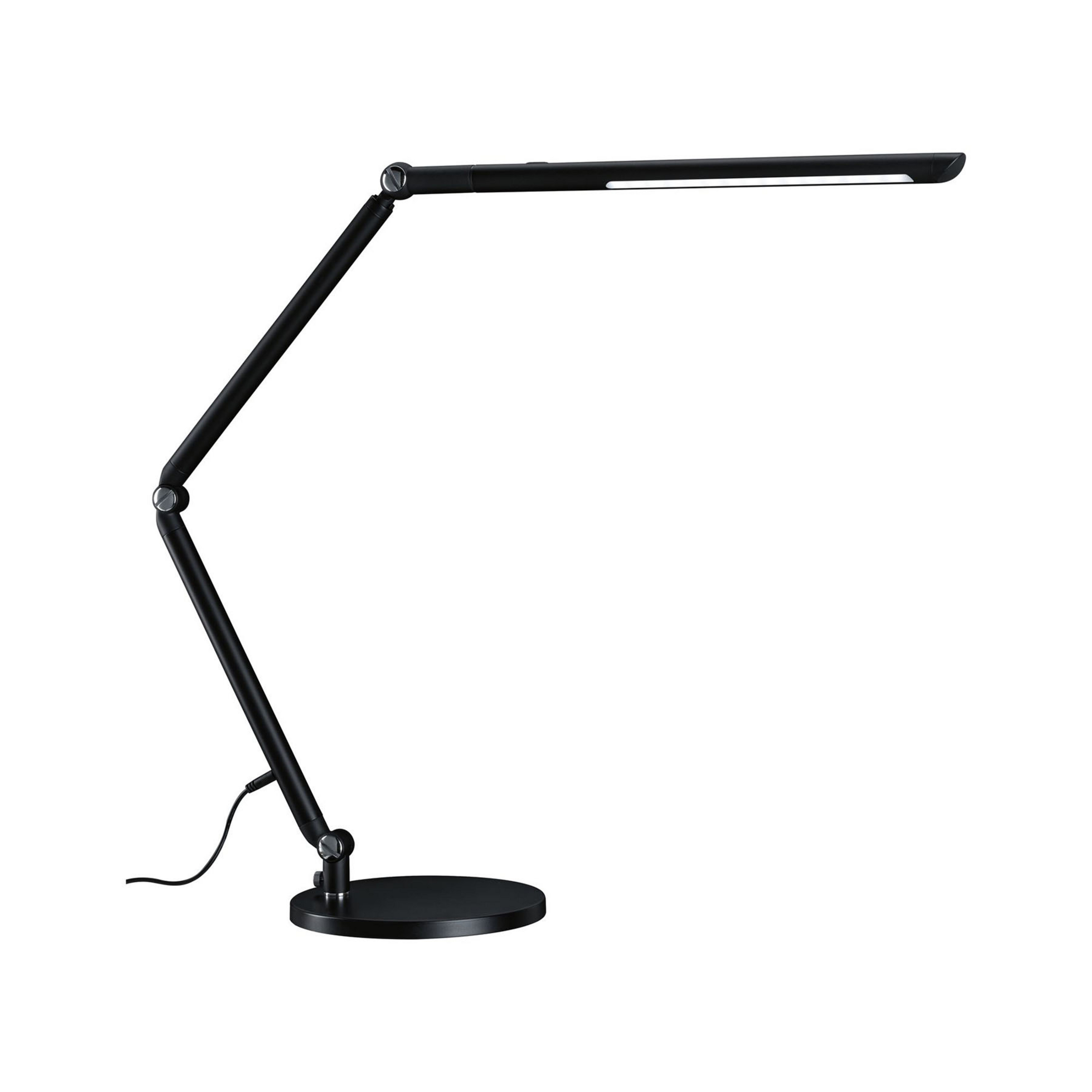 FlexBar LED-Schreibtischlampe, schwarz, 36cm, CCT - Paulmann