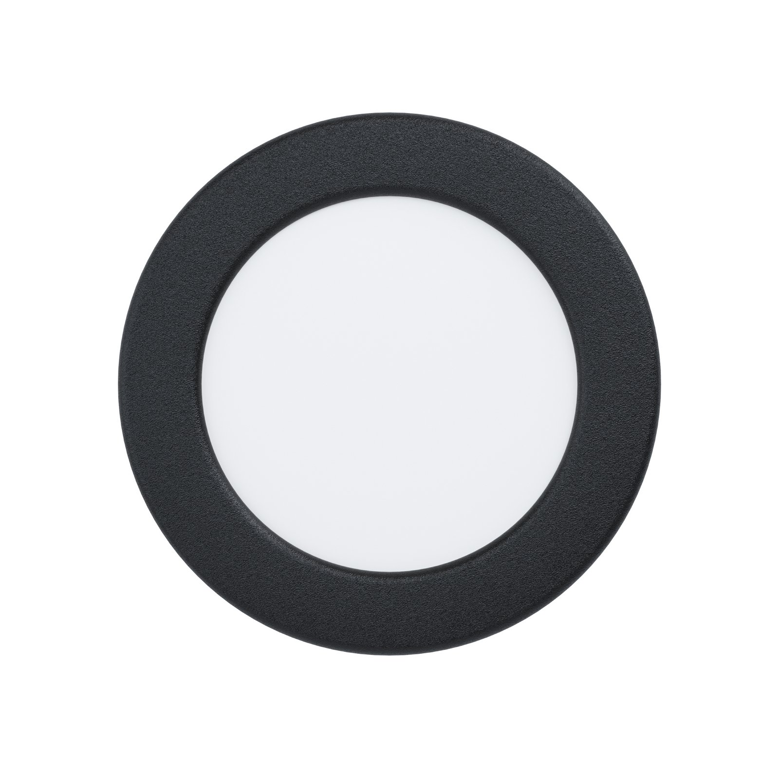 EGLO connect Smart-LED-Einbaulampe Fueva 6-Z, schwarz, Ø12cm