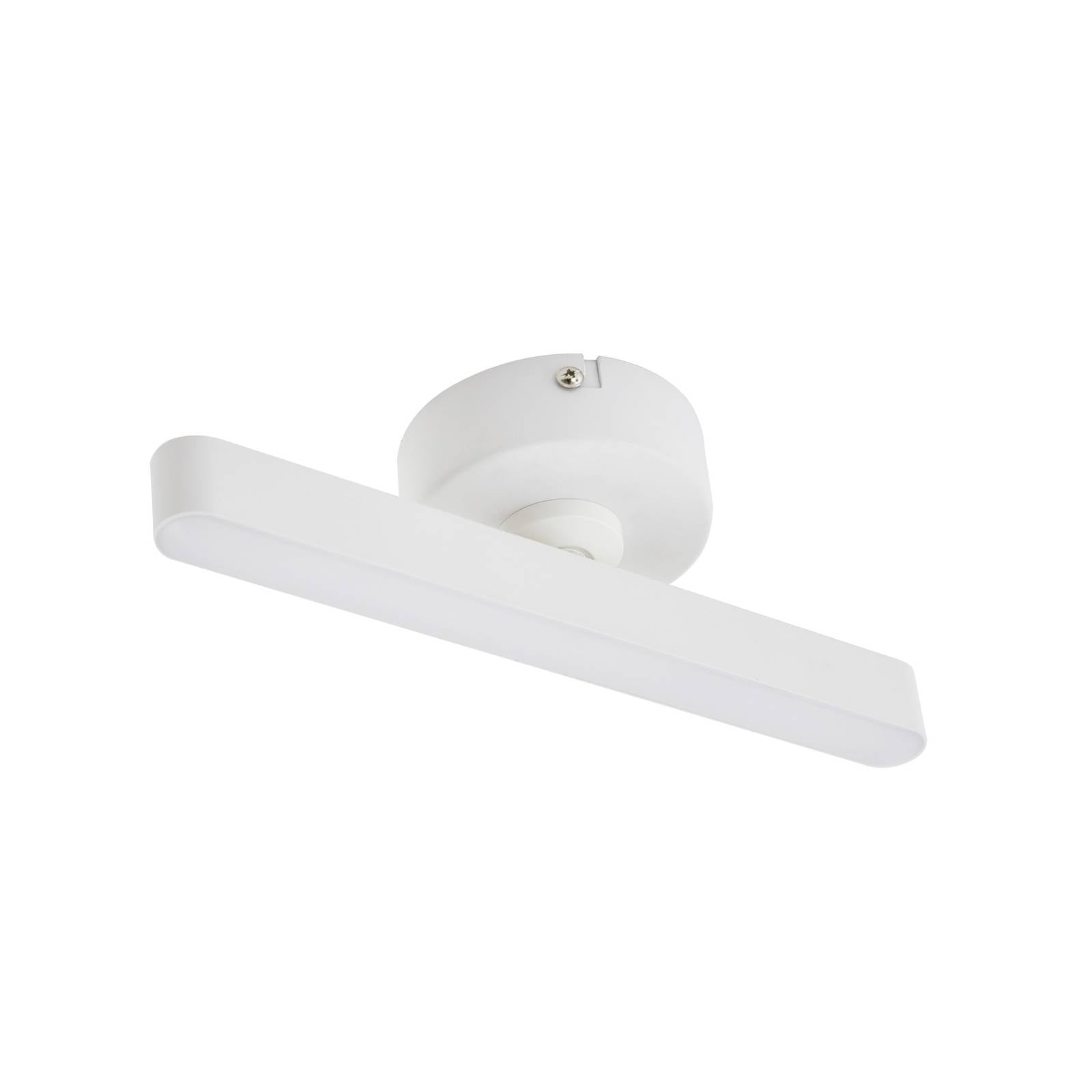 Lindby LED-Strahler Eldrin, weiß, 1-flg., Lichtleiste