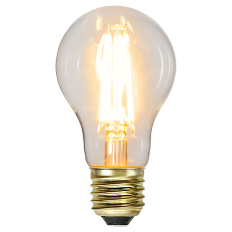 Soft Glow LED-pære E27 6,5W, 2.100K, 3-trins dæmp