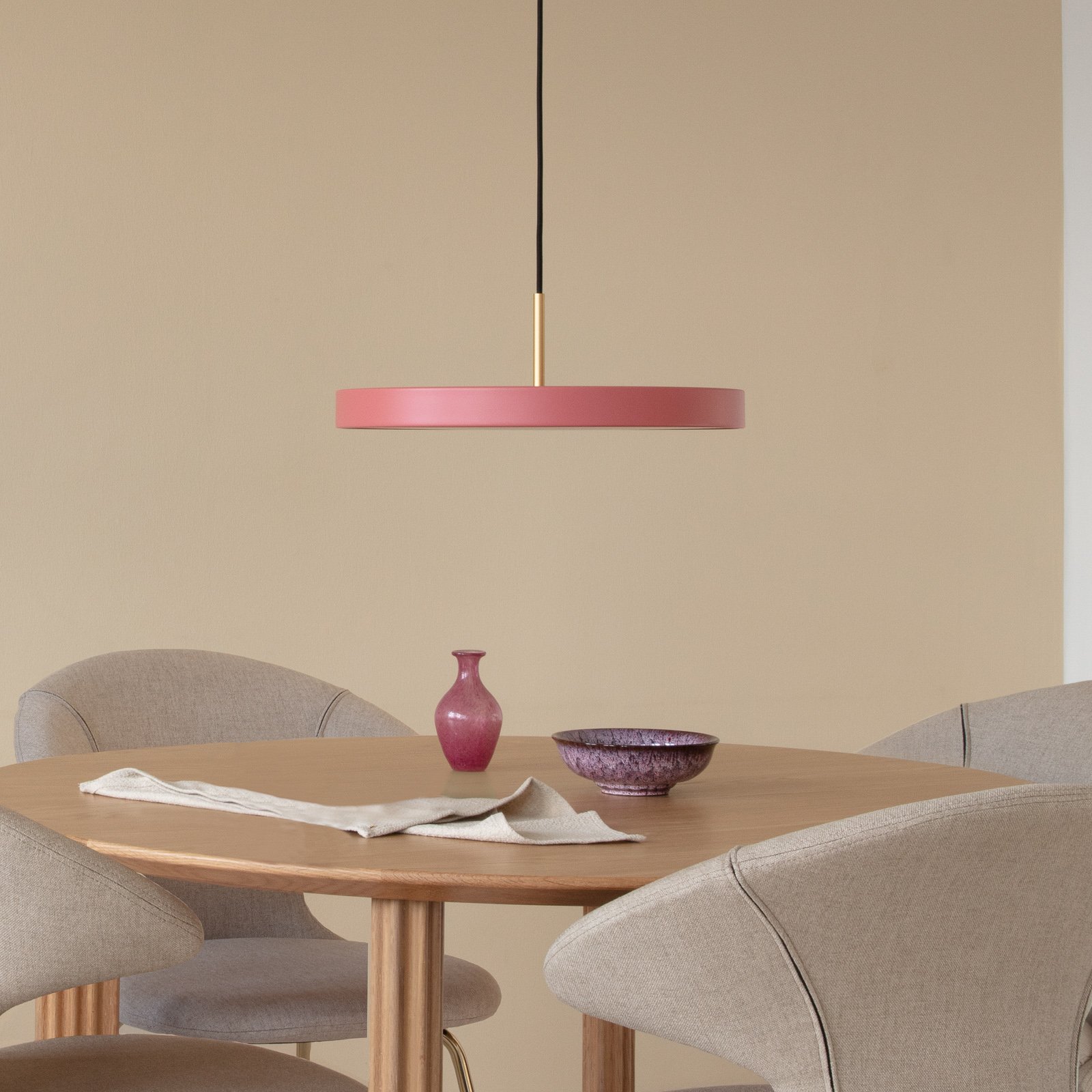 Asteria Hanglamp Medium Rose - UMAGE