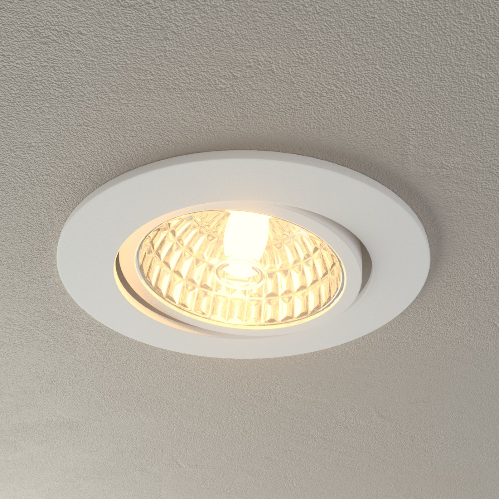 Luminaire LED encastré Rico 6,5 W blanc