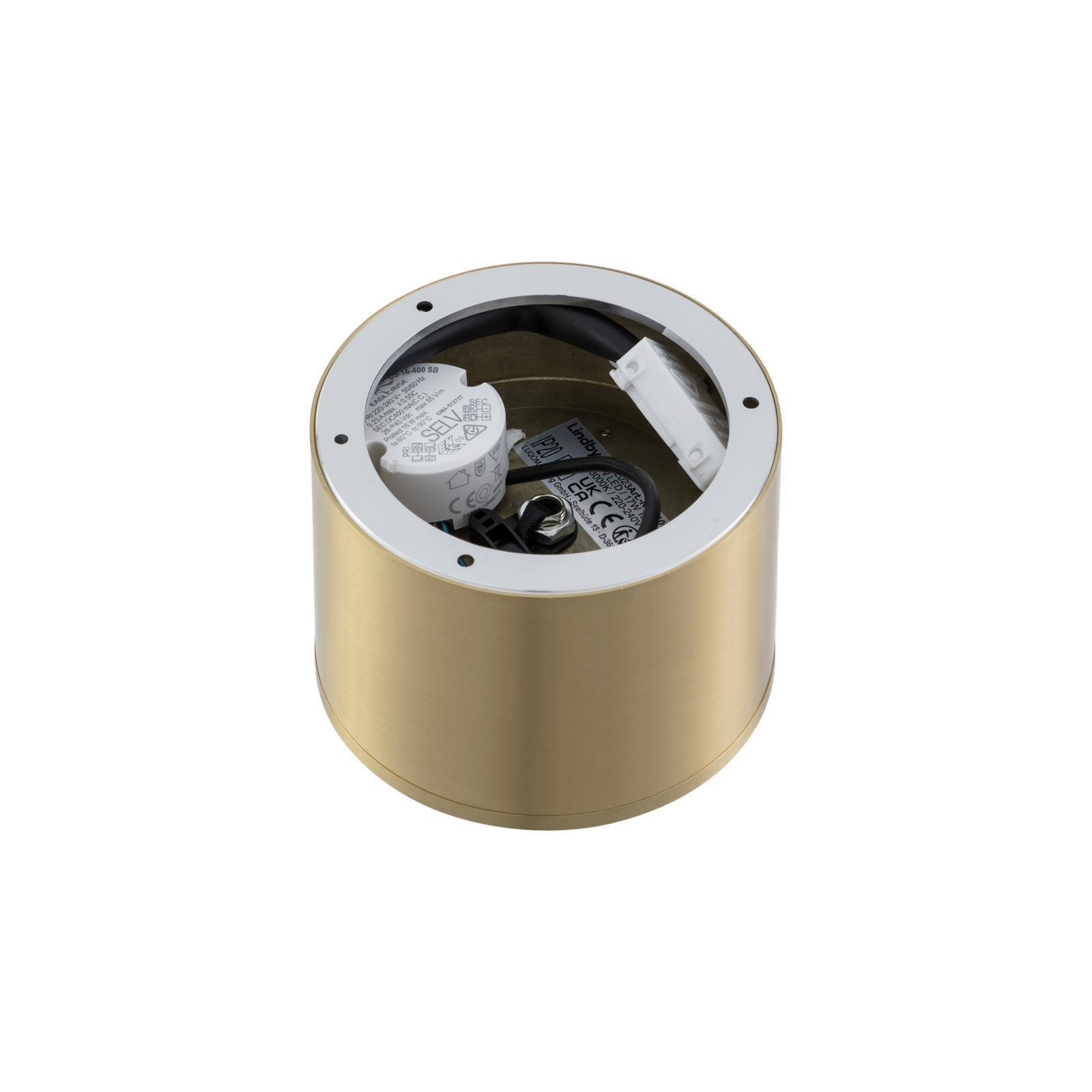Nivoria LED Spot Ø12 Gold - Lindby