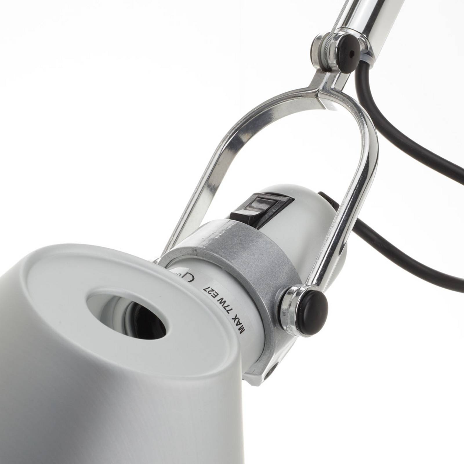 Artemide Tolomeo Lettura lampa stojąca, aluminium