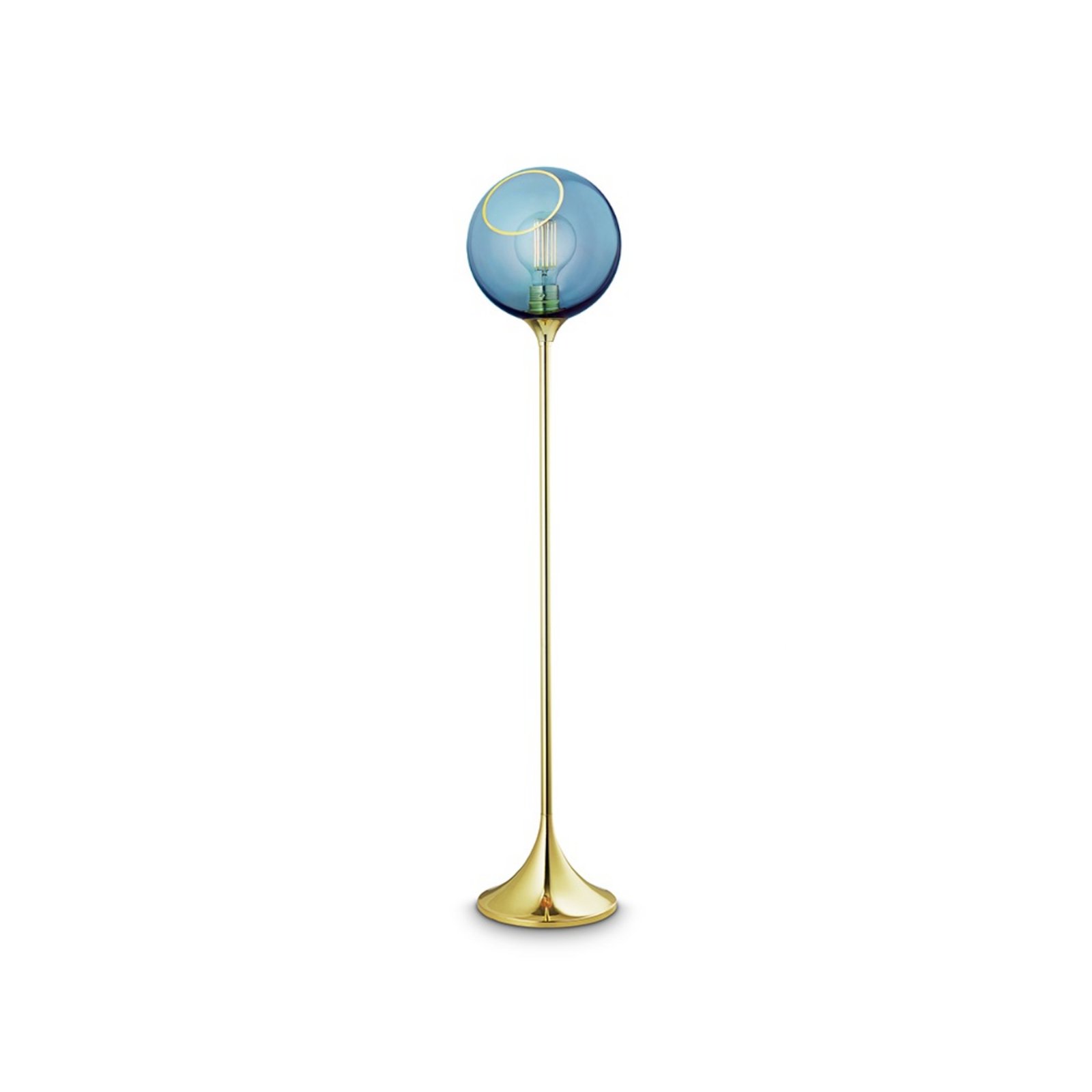 Ballroom Lampadar Blue Sky/Gold - Design By Us