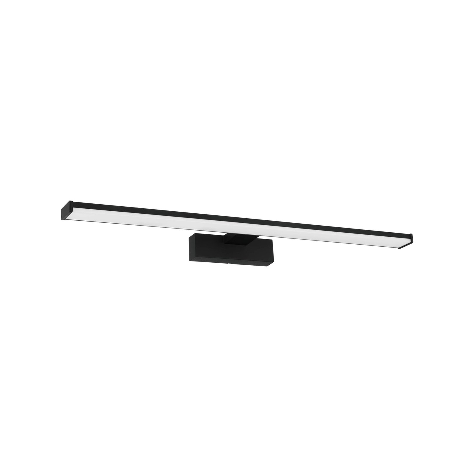 LED-Wandleuchte Pandella 1, Länge 60 cm, schwarz, Aluminium