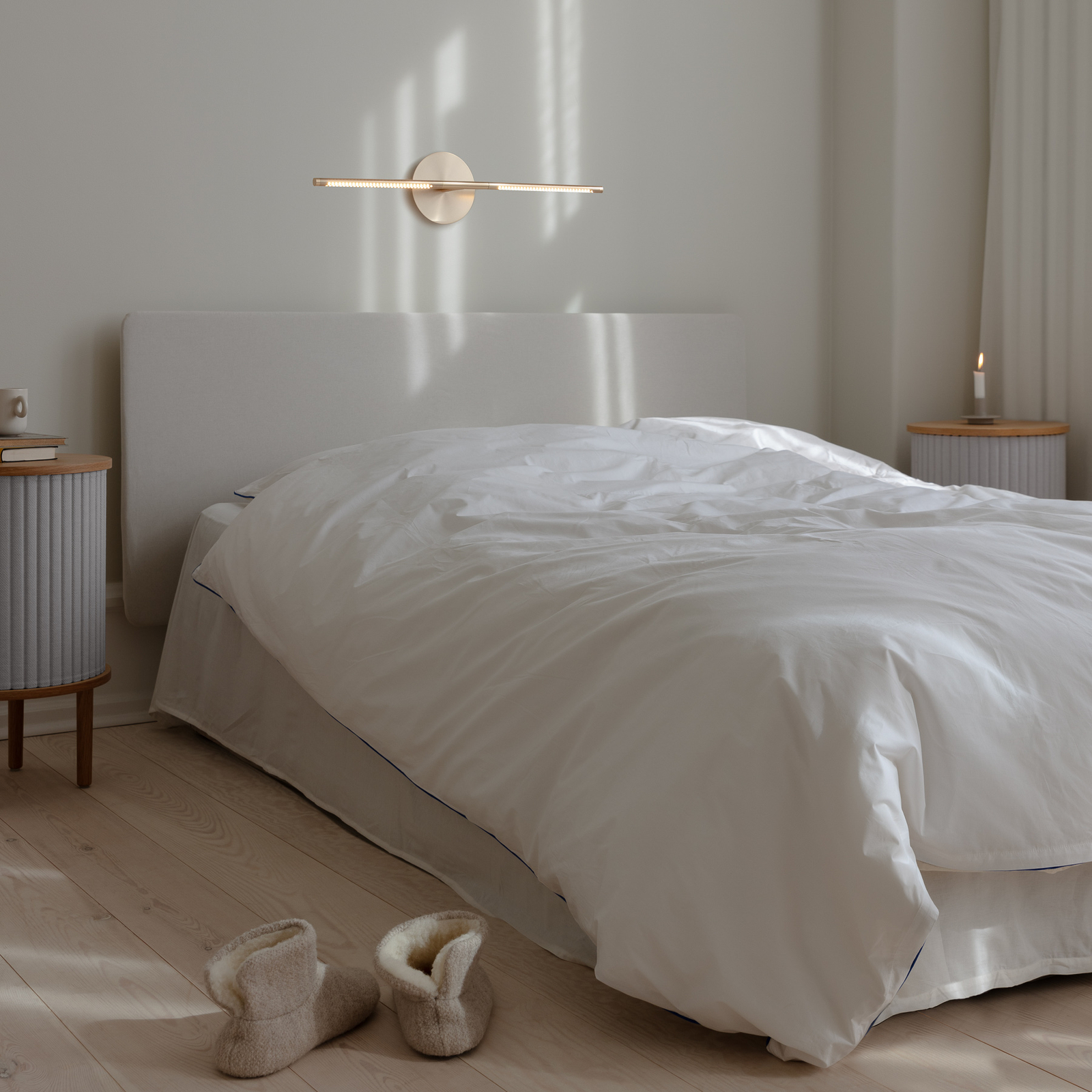 Omni Wall Lamp Brushed Brass - UMAGE