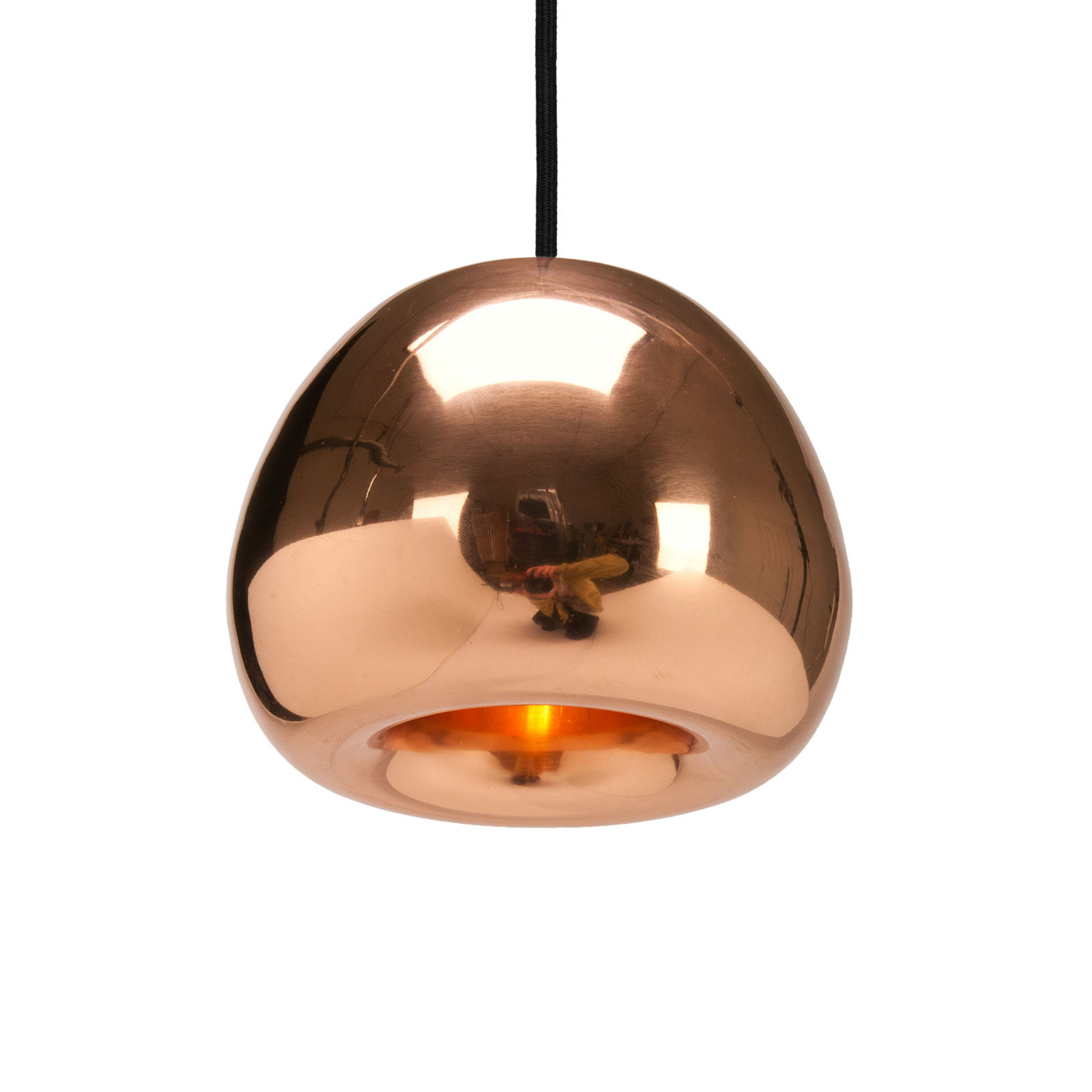 Tom Dixon Void Mini LED a sospensione Ø15cm rame