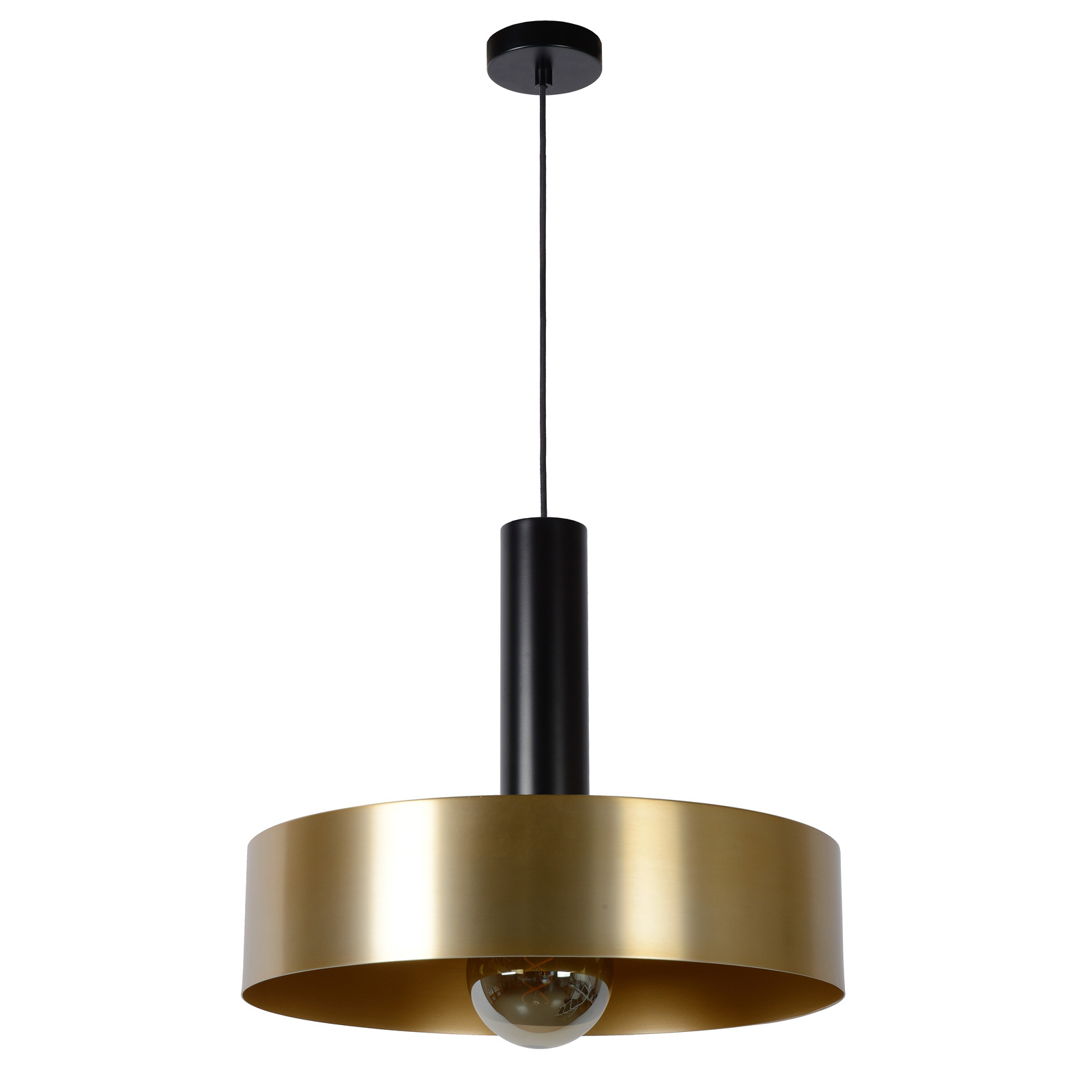 Giada hanglamp zwart goud Ø 50 cm