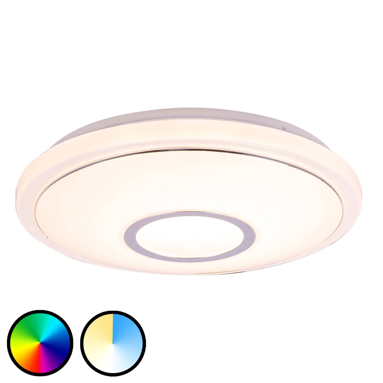 Conner LED ceiling light, Tuya-Smart, 50 x 40 cm