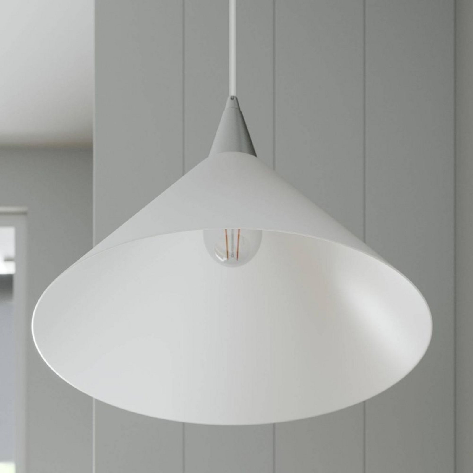 Petra Candeeiro Suspenso White - Lindby