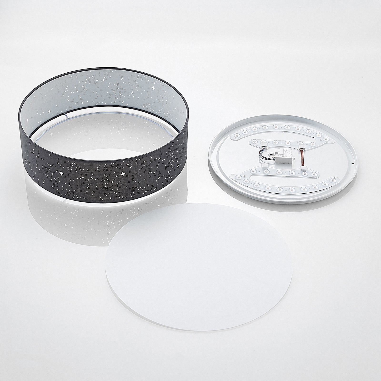 Ellamina LED Lámpara de Techo Ø40 Dark Grey - Lindby