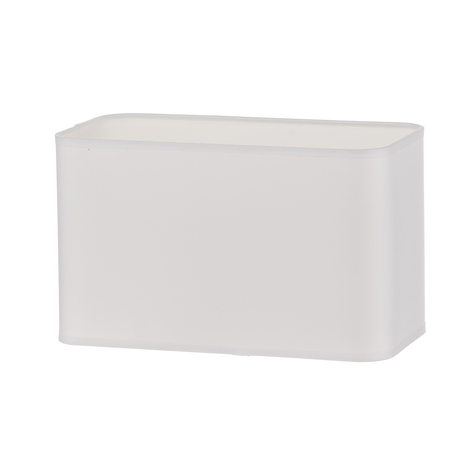 Lampenschirm Cassy 30 x 15 x 18 cm weiß