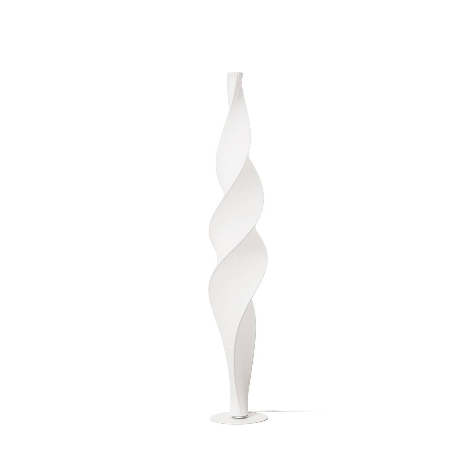 Lucande LED-Stehleuchte Novelle, weiß, CCT, Höhe 137 cm