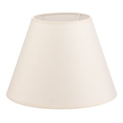 Tienidlo na lampu Sofia výška 21 cm, ecru/biela