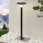 Bolardo luminoso LED solar con sensor PIR de Lindby Clamor