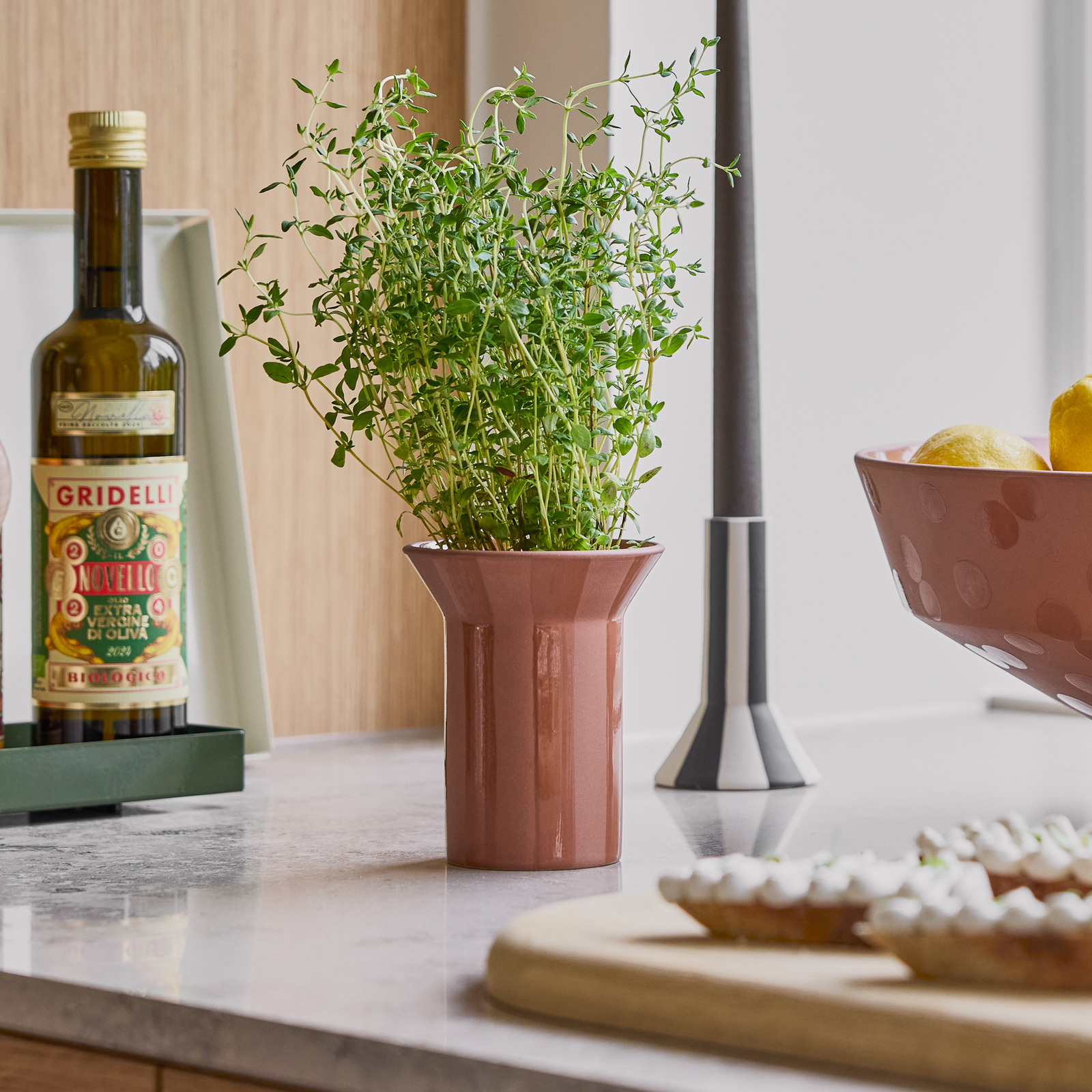 Vaso Luonto, 12 cm, terracotta, ceramica - OYOY Living Design