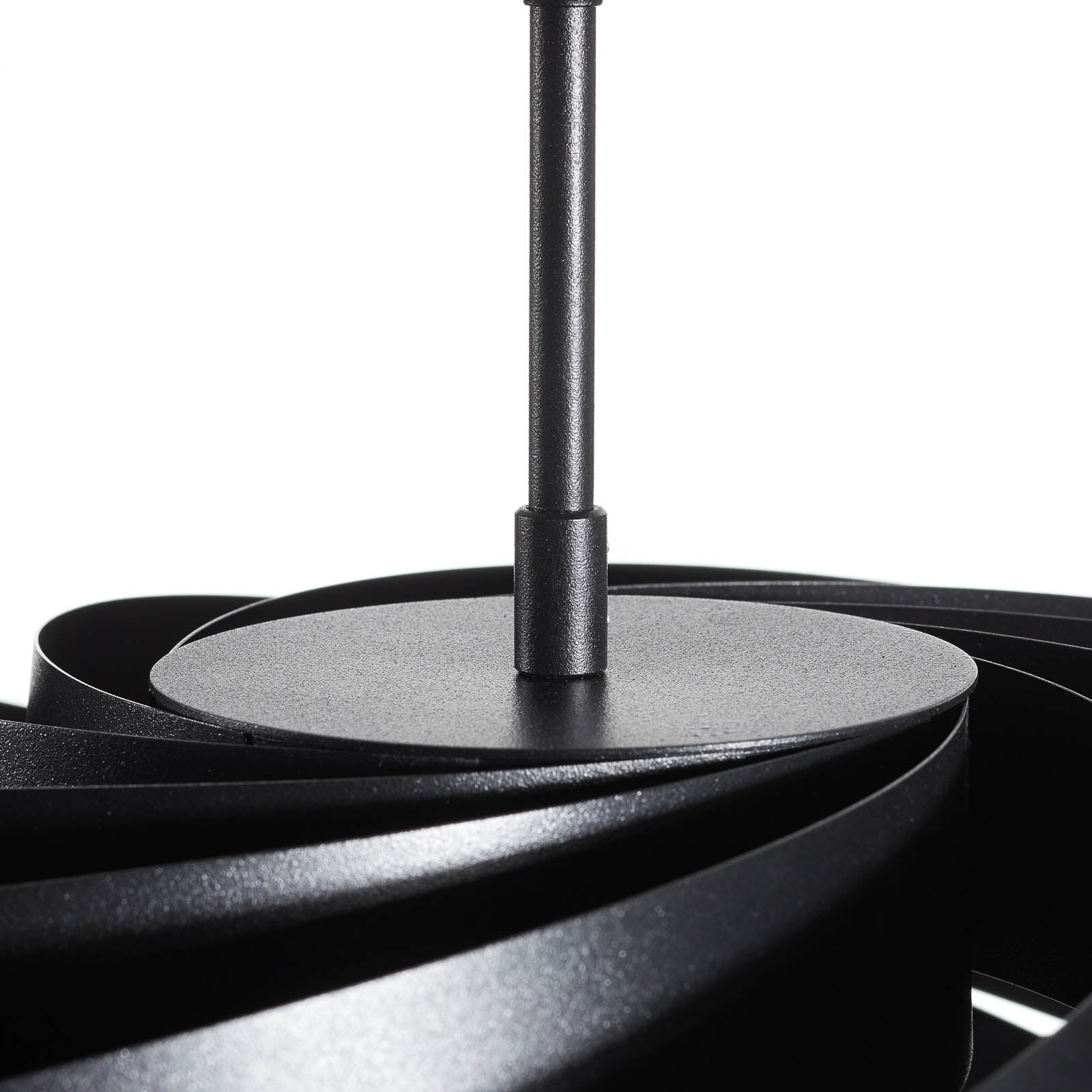 Vento Deckenleuchte, schwarz, Ø 60 cm, Metall, E27 - Domiluce