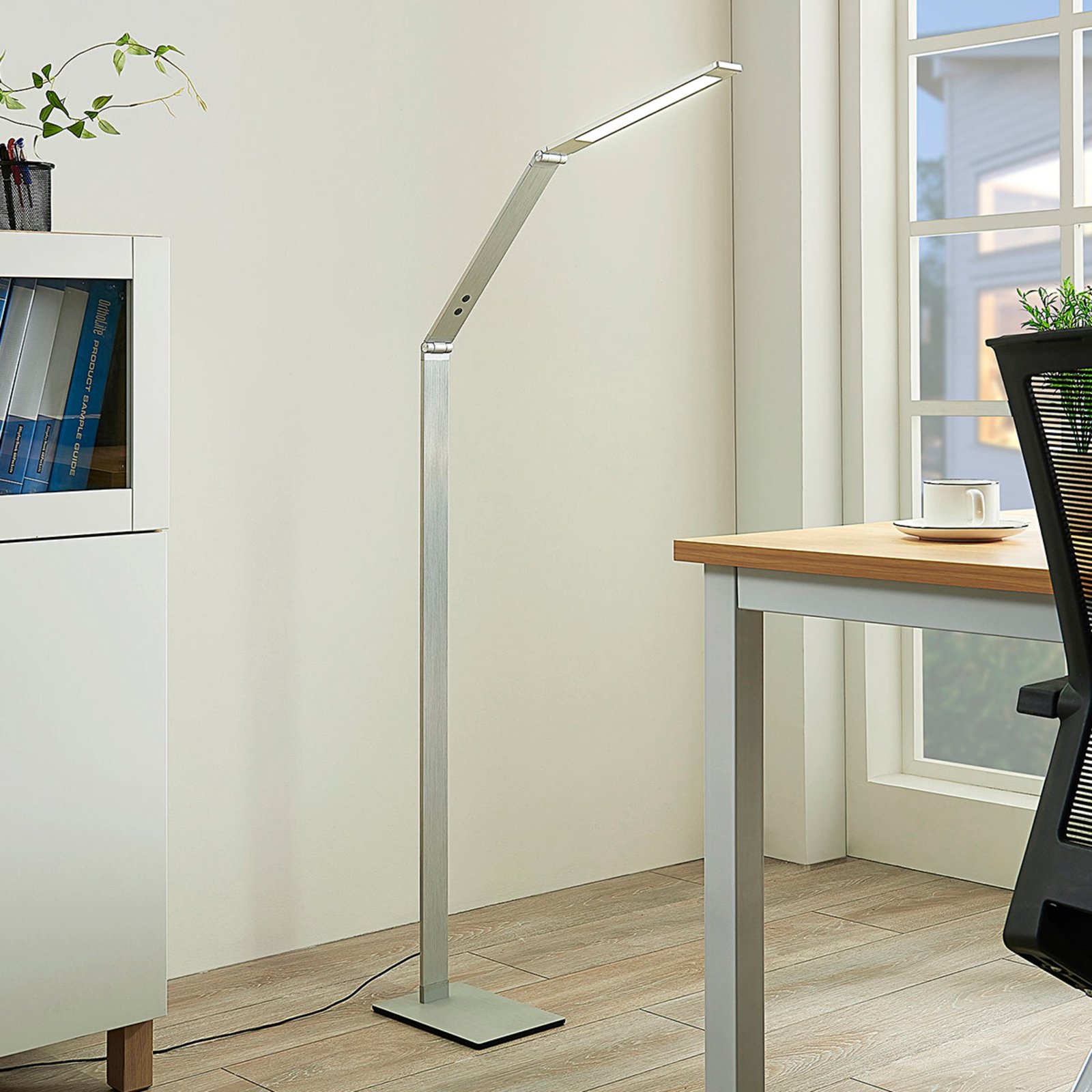Nicano Vloerlamp Alu - Lucande