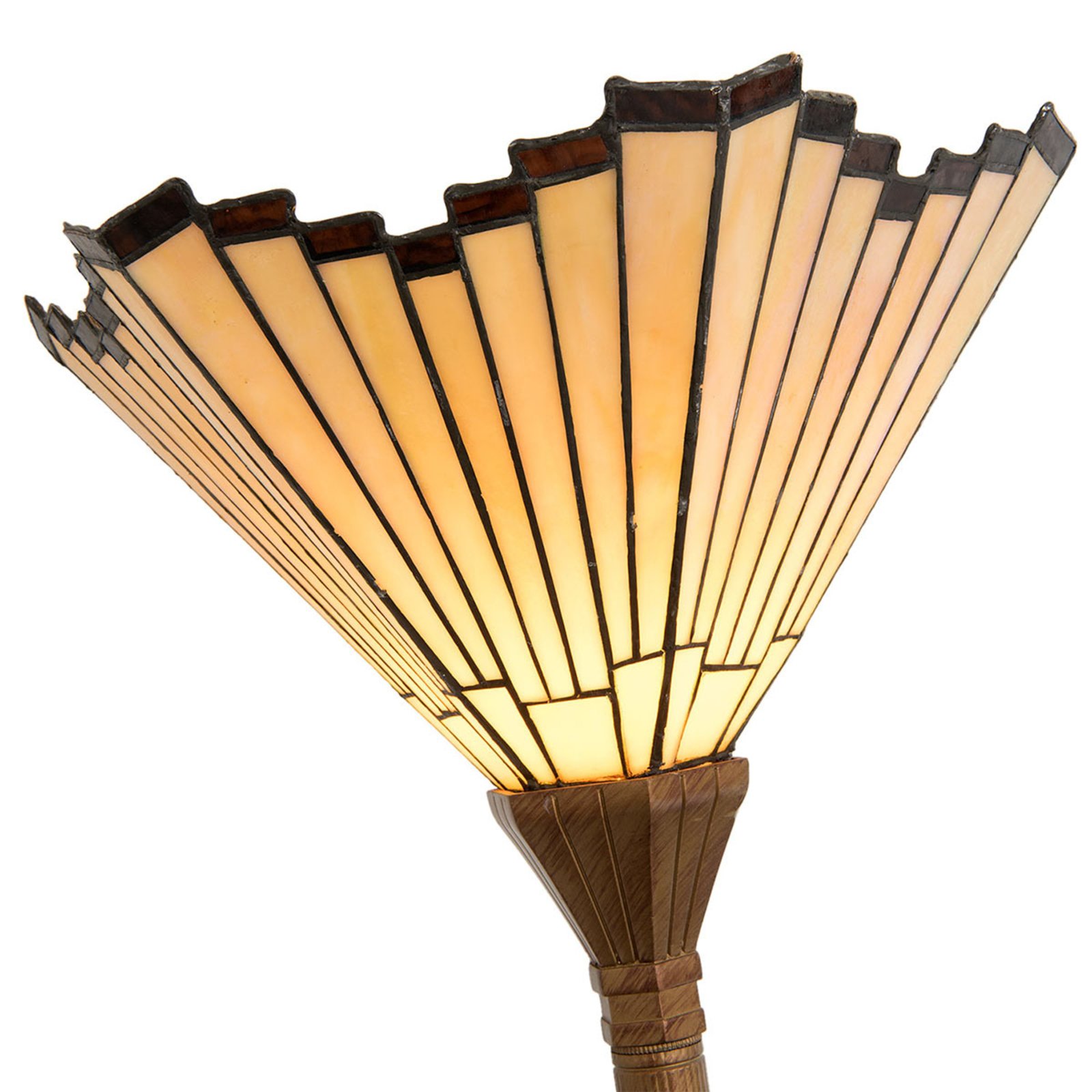 Marla - podna lampa u stilu Tiffany