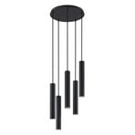 Sanad Pendelleuchte Black - Lindby