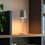 SLV LED-Akkulampe Vinolina Two, Alu, Ø 11 cm, IP65, CCT