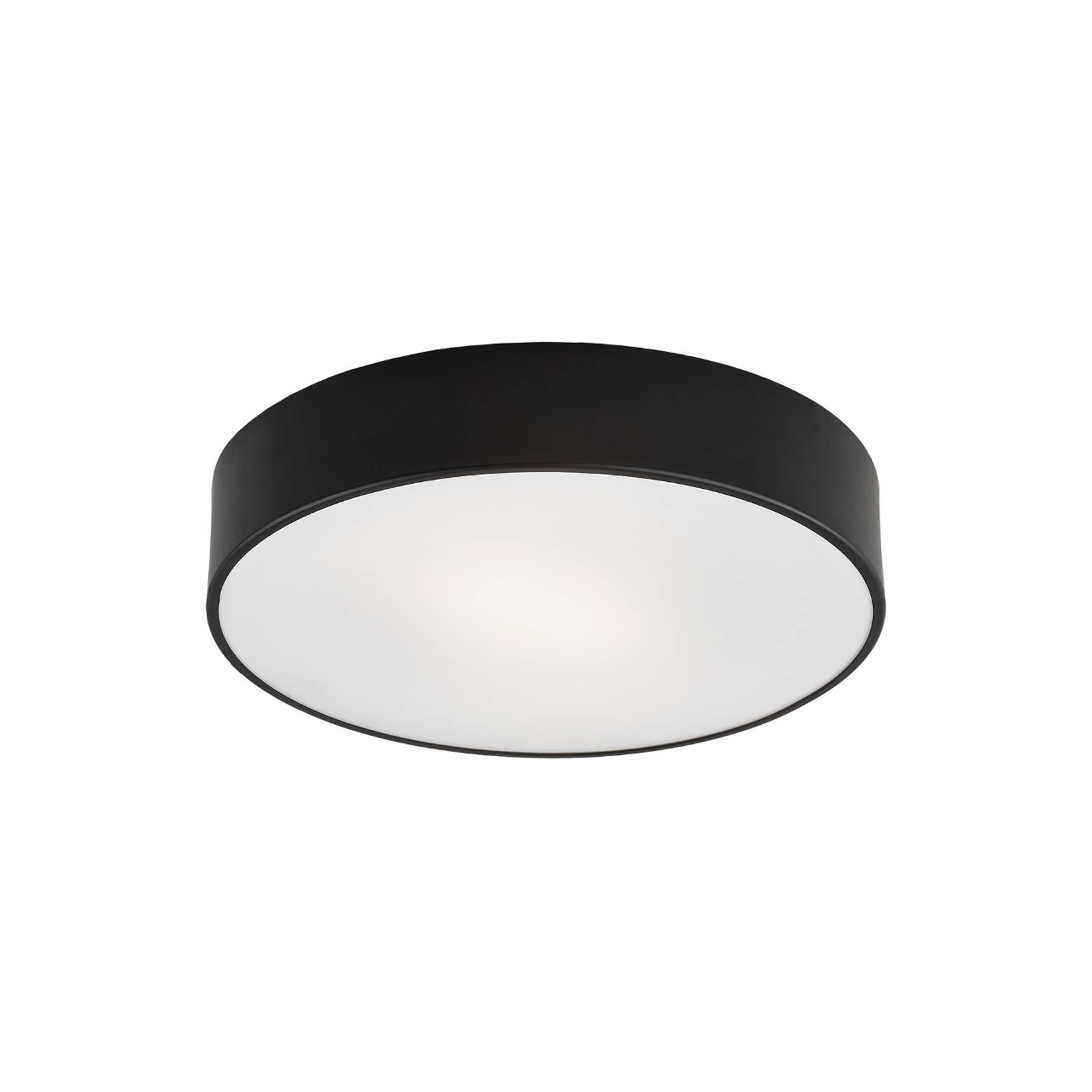 Plafonnier LED Dayton, noir Ø 25 cm