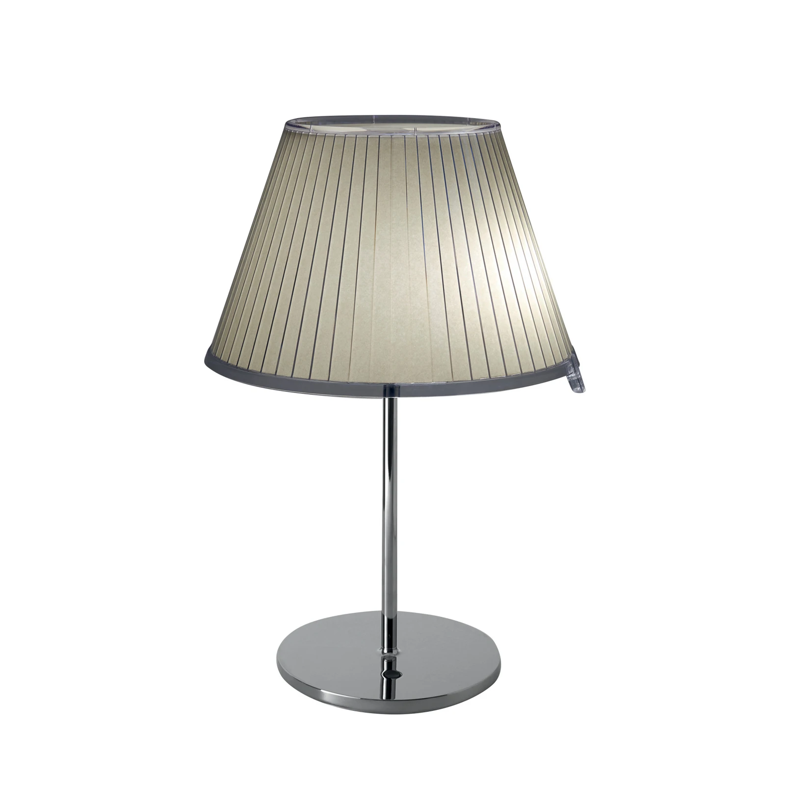 Artemide Choose Tischlampe, pergament/chrom
