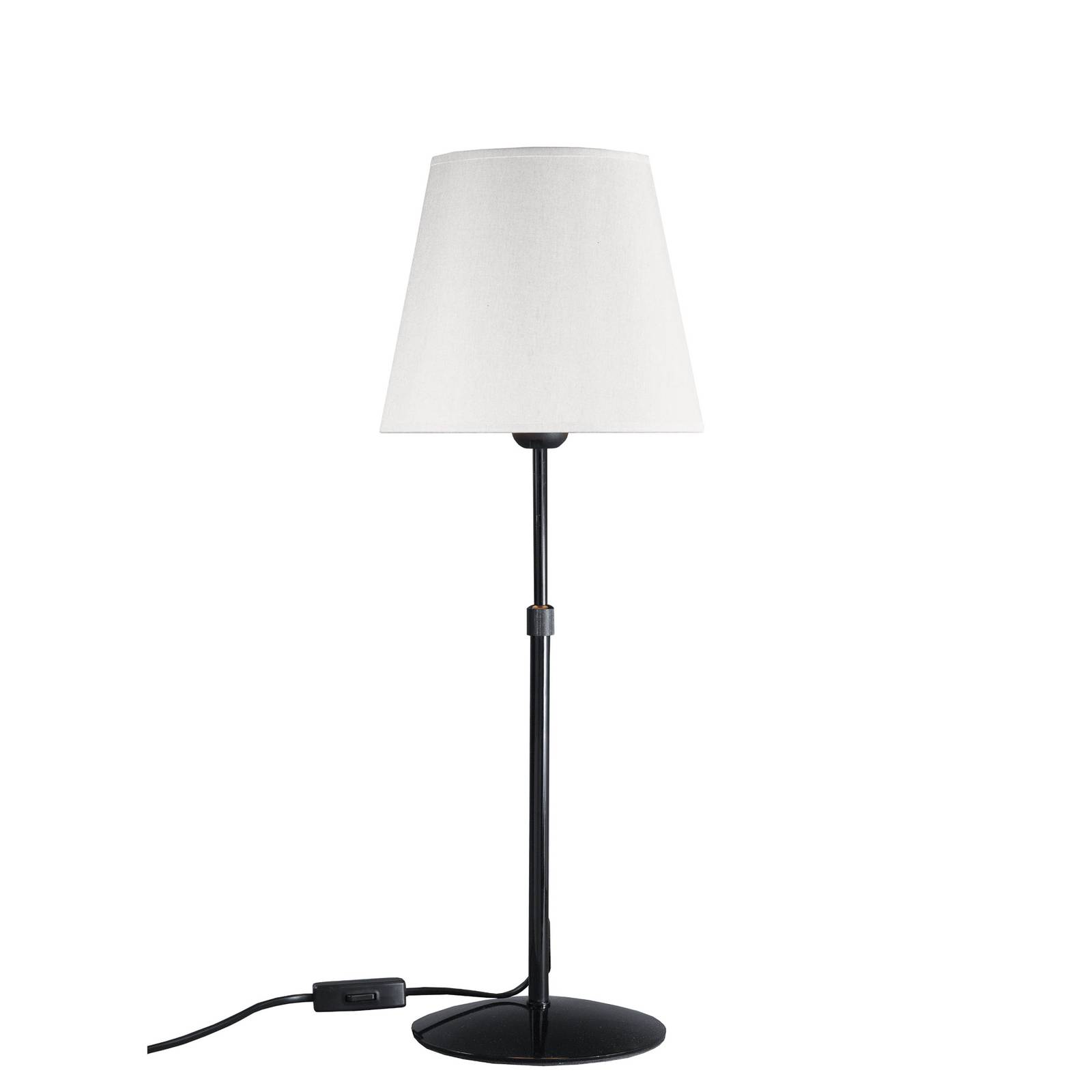 Aluminor Store asztali lámpa, fekete/fehér