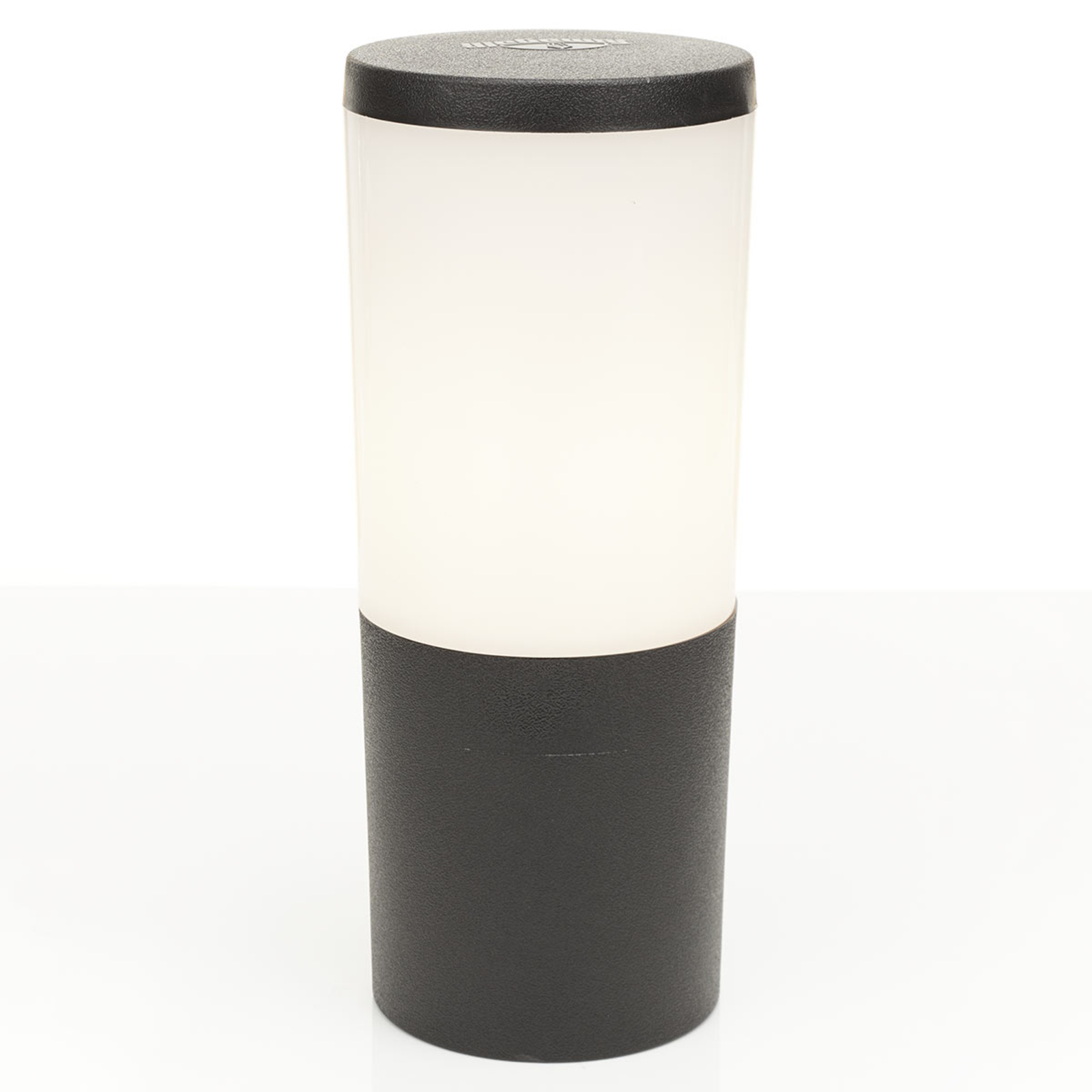 LED-Sockellampe Amelia, CCT, schwarz, Höhe 25 cm